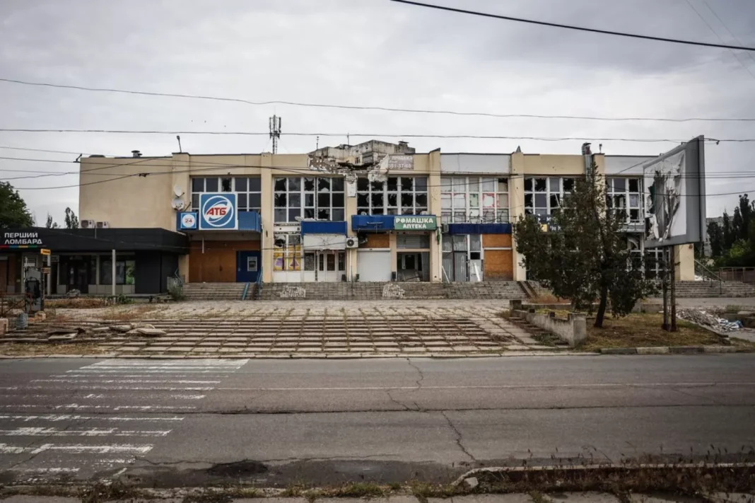 Consequences of the shelling of Kherson