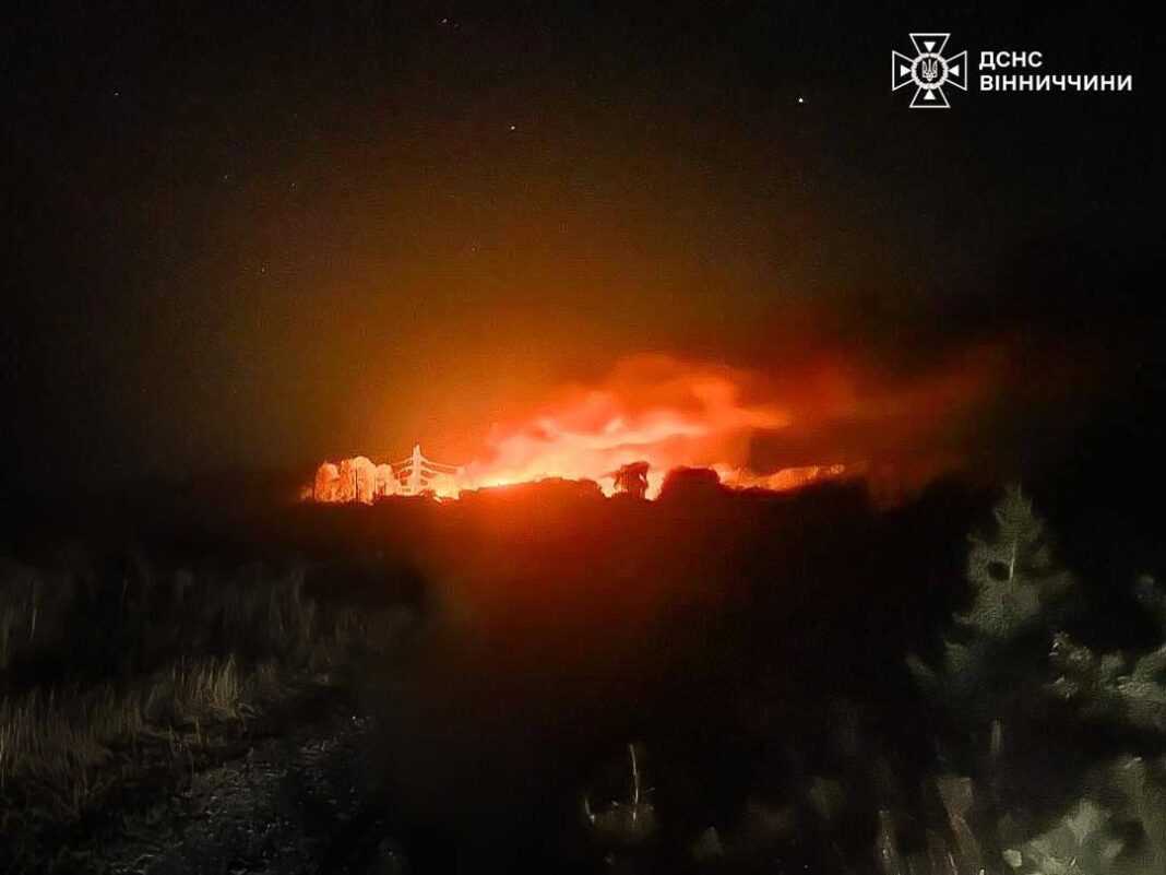 Vinnytsia region under attack