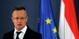Міністр закордонних справ Угорщини Петер Сійярто