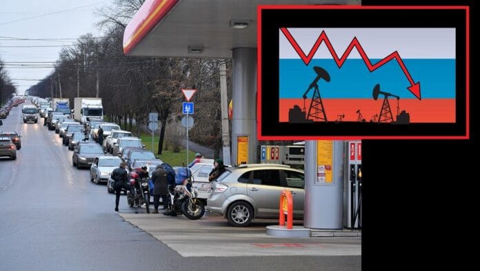 нестача палива в рф Дефіцит бензину в рф