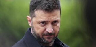 Володимир Зеленський під час пресконференції у Вашингтоні