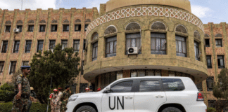 Бійці угрупування Ansar Allah у столиці Ємену Сані