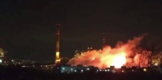 Наслідки удару по хімзаводу у Брянській області