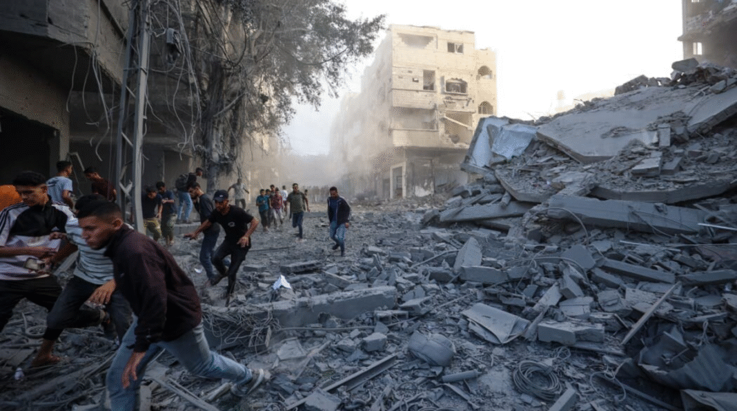 Israeli airstrikes on Gaza after ceasefire declaration