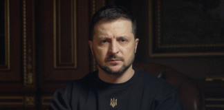 Володимир Зеленський під час відеозвернення розповідає про кількість ракетних ударів по Україні.