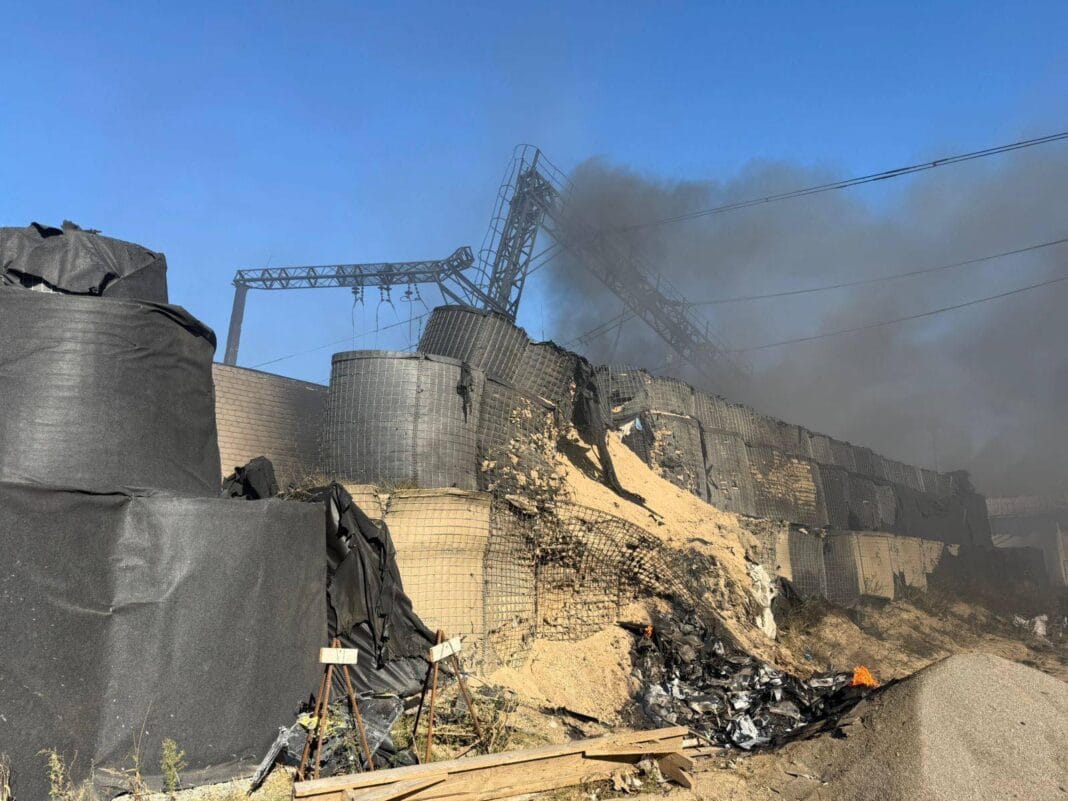 Attack on a thermal power plant