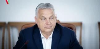 Віктор Орбан під час заяви про можливу зустріч Трампа і Путіна в Будапешті