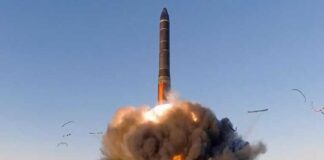 Запуск міжконтинентальної балістичної ракети