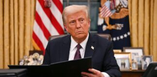 Президент США Дональд Трамп, жовтень 2025 року.