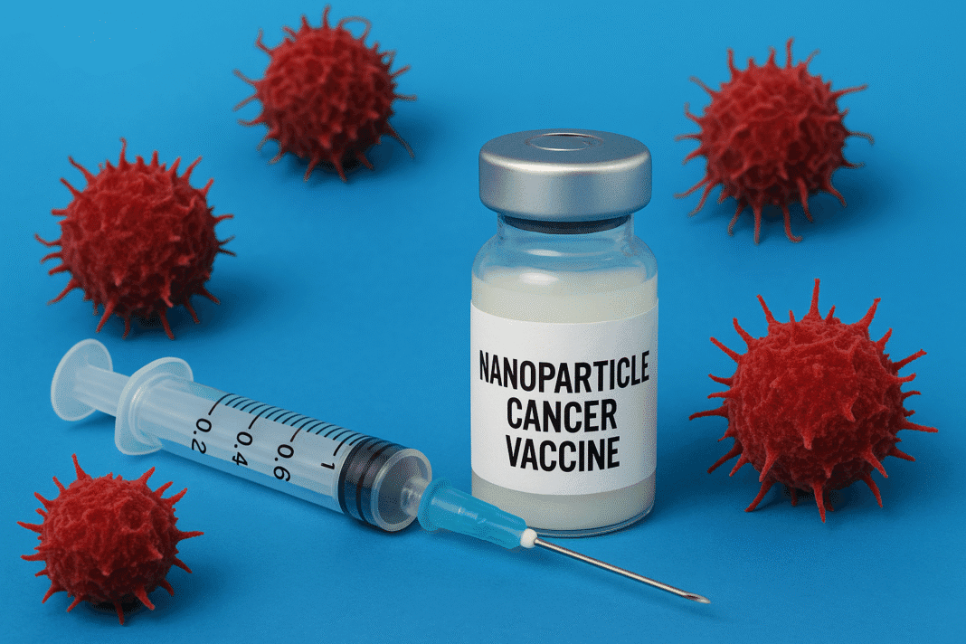 Nanoparticle vaccine against cancer
