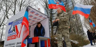 Російські переселенці на окупованих територіях України