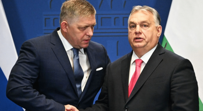Screenshot_1 Віктор Орбан на зустрічі у Будапешті, обговорення регіональної співпраці з Чехією та Словаччиною.