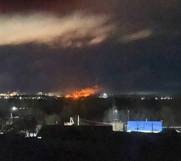 Screenshot_1 Пожежа на нафтобазі в Ульяновській області