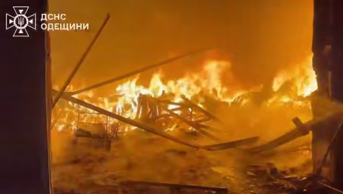 Screenshot_1 Наслідки обстрілу Одеси 13.10.2025