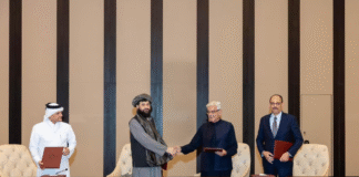 Міністри оборони Афганістану та Пакистану підписують угоду про припинення вогню в Досі