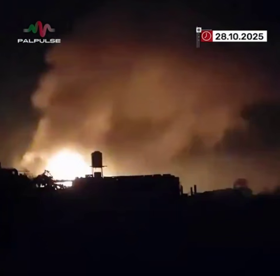 Screenshot_3 Ізраїльські винищувачі здійснюють авіаудари по позиціях ХАМАС у Газі