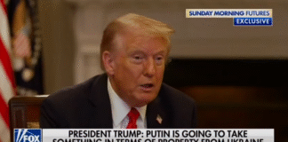 Дональд Трамп під час інтерв’ю Fox News