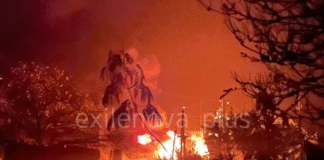 Пожежа на електропідстанції в Брянській області