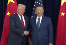 Президент США Дональд Трамп і лідер Китаю Сі Цзіньпін під час переговорів у Пусані