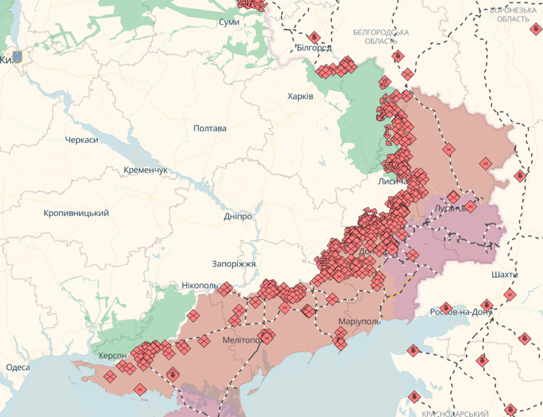 Screenshot_5 Map of the enemy's advance 01.10.2025