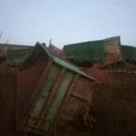 Під Токмаком підірвали колії: військовий потяг окупантів пішов під укіс