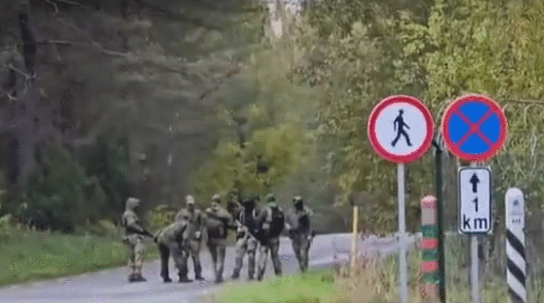 Little green men on the border with Estonia