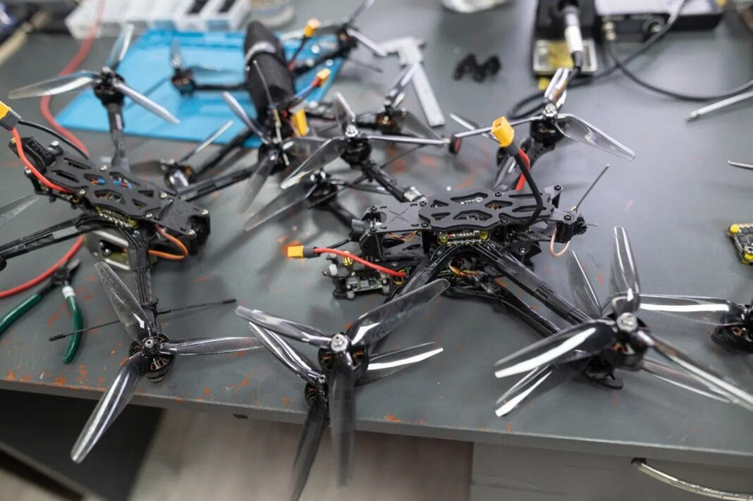 Supply of Chinese parts for drones to Russia