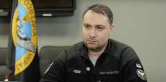 Kirill Budanov during a briefing