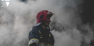 Пожежник після атаки рф