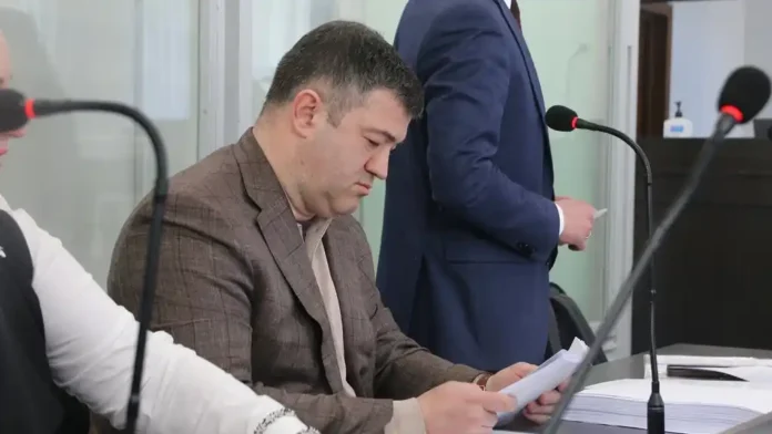 Роман Насіров у суді під час оголошення вироку.