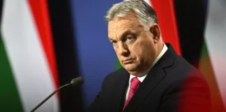 Прем’єр-міністр Угорщини Віктор Орбан під час виступу в Будапешті