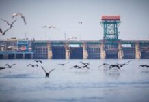 Середньодніпровська ГЕС зазнала комбінованої атаки Середньодніпровська ГЕС