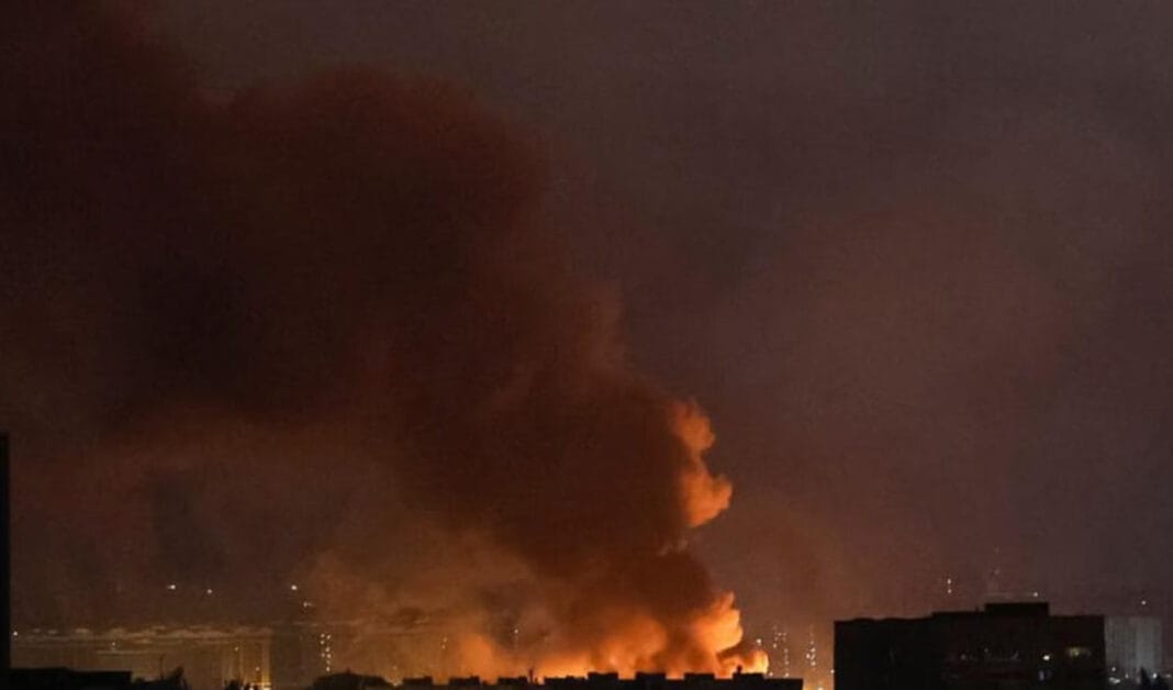 Russian attack on Kharkiv on 21 October