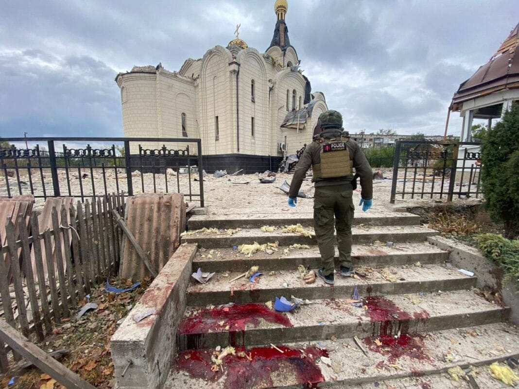 Russians destroyed the temple