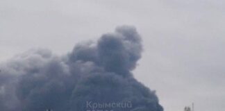 Пожежа на підстанції «Кафа» біля Феодосії