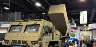 Мобільна установка Tomahawk на шасі Oshkosh X-MAV