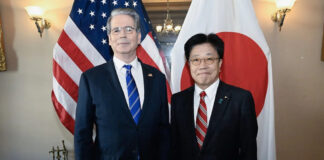 US and Japanese finance ministers