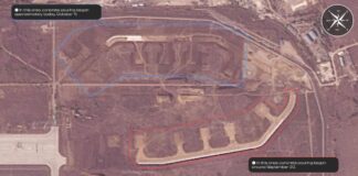 Супутникове зображення авіабази «Енгельс-2» у Саратовській області