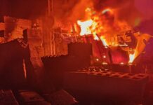 Масований удар по Одещині: пошкоджено енергетичну та портову інфраструктуру Пожежа після нічної атаки Одещину