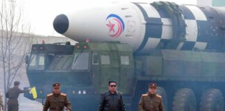 Запуск балістичної ракети КНДР