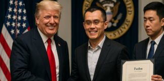 Президент США Дональд Трамп помилував засновника криптобіржі Binance Чанпена Чжао