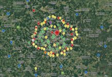 OSINT-розслідувачі показали позиції російської ППО навколо москви Позиції систем ППО навколо москви на супутниковому знімку