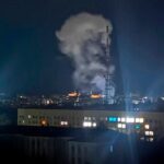 Росія вдарила по телевежі в центрі Чернігова