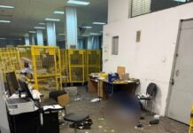 Вибух в «Укрпошті» під час перевірки посилок: п’ятеро поранених Наслідки вибуху у відділенні «Укрпошти»