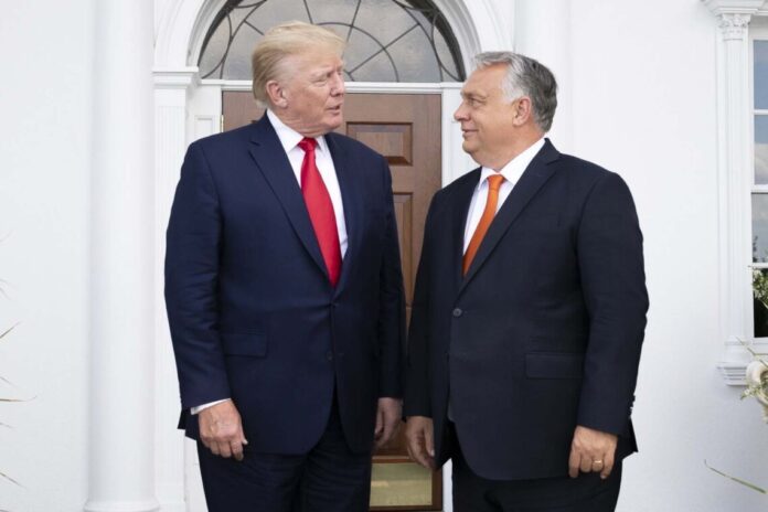 200822-1_large Viktor Orban and Donald Trump during a meeting in the United States