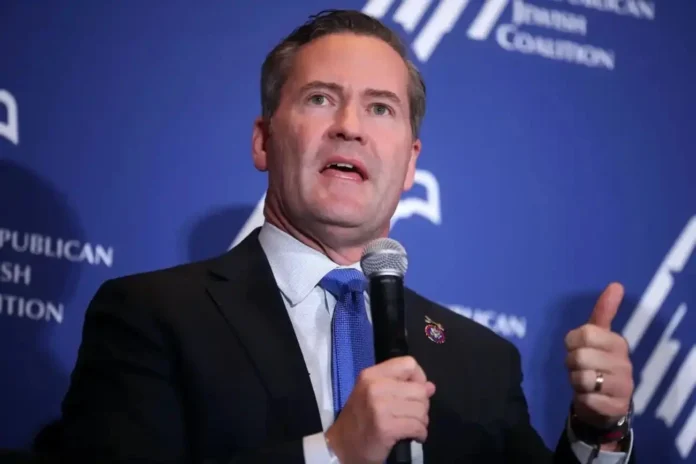 US Ambassador to the UN Mike Waltz issues a statement on possible new sanctions against Russia.