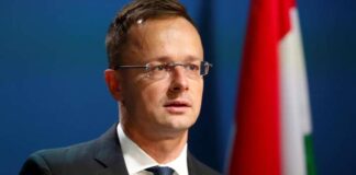 Глава МЗС Угорщини Петер Сійярто