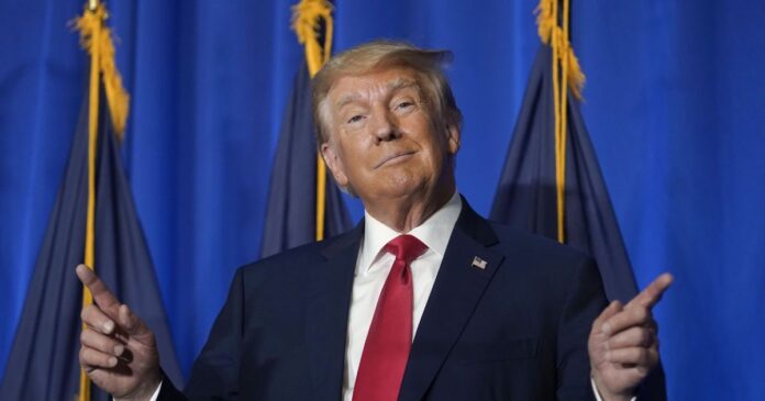 4b88151786c42eb9bd34d775b72eed27 Дональд Трамп під час виступу у Вашингтоні, де оголосив про програму «тарифної дивіденди»