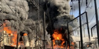 Зруйновані енергетичні об’єкти після російської атаки