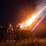 Pavlohrad sky glows from drone attacks (video)</trp-post-container